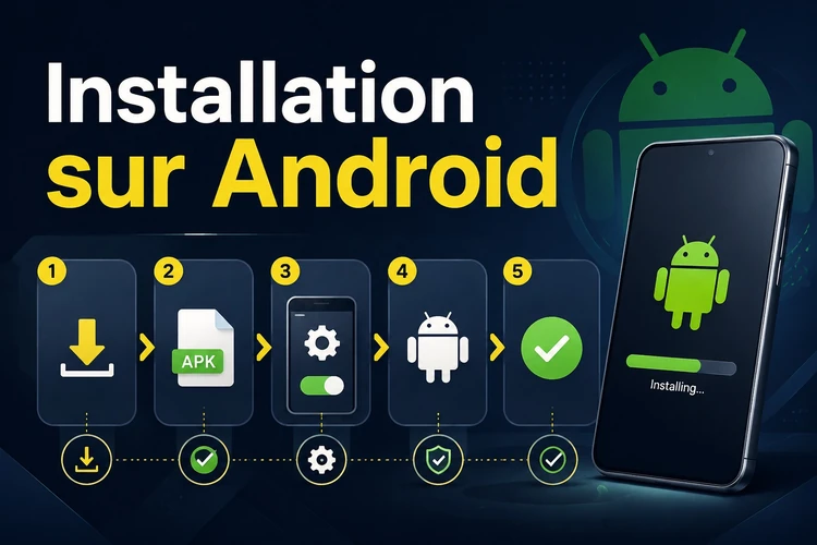 Installation sur Android